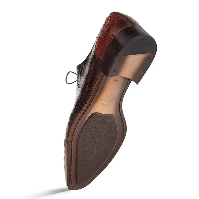 'Pueblo' Crocodile Oxford Men's Shoe