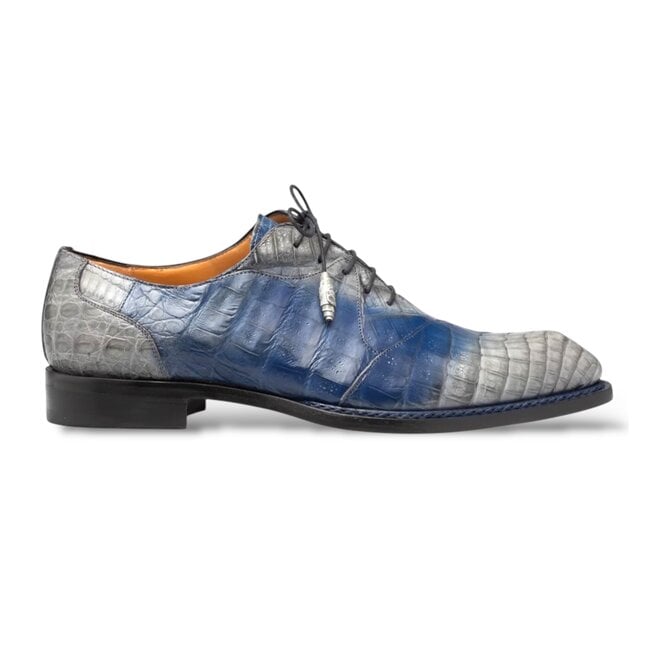 'Pueblo' Crocodile Oxford Men's Shoe