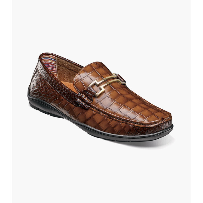 "Embrey" Men's Moc Toe Bit Slip On