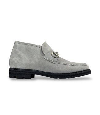 Carrucci Carrucci Men's Suede Ankle Boot with Horsebit