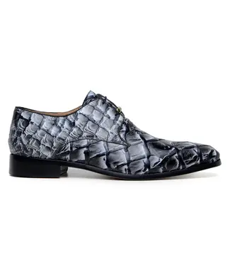 Belvedere Renzo Ivory Genuine Pirarucu lace up derby's
