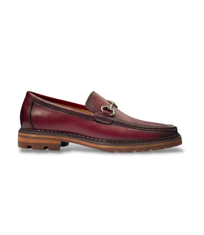 Carrucci Loafer Lug Sole: Blend of Style and Comfort 'KS623-01'