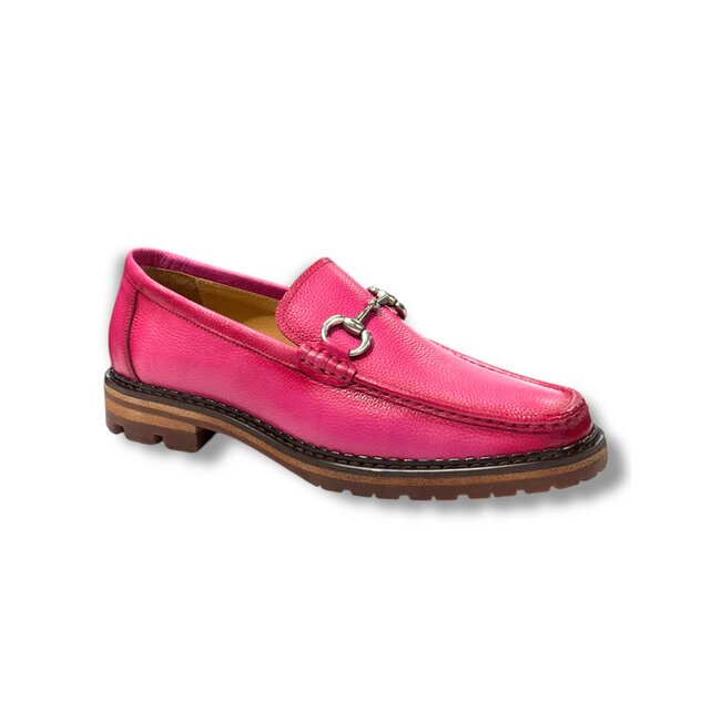 Carrucci Loafer Lug Sole: Blend of Style and Comfort 'KS623-01'