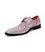 Fennix Fennix Logan Men's Shoes Light Grey Genuin Alligator Oxfords