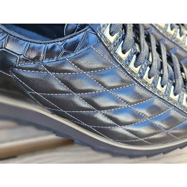 Quilted Leather Sneaker KS626-02CE