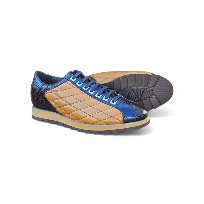 Quilted Leather Sneaker KS626-02CE