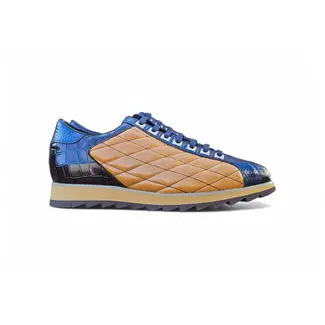 Carrucci Quilted Leather Sneaker KS626-02CE