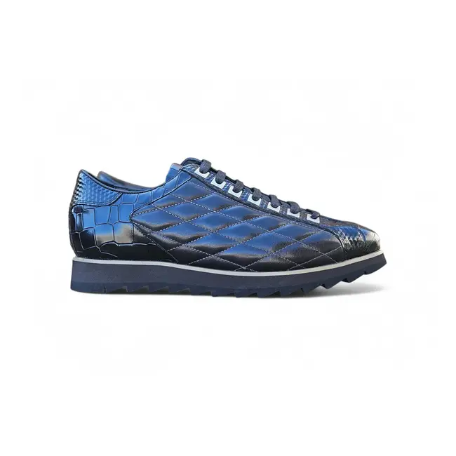 Quilted Leather Sneaker KS626-02CE