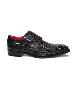 Fennix Fennix Charles Men's Sho Alligator Exotic Oxfords Black