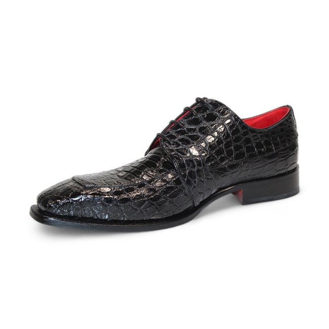 Fennix Fennix Charles Men's Sho Alligator Exotic Oxfords Black