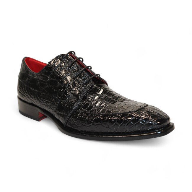 Fennix Fennix Charles Men's Sho Alligator Exotic Oxfords Black