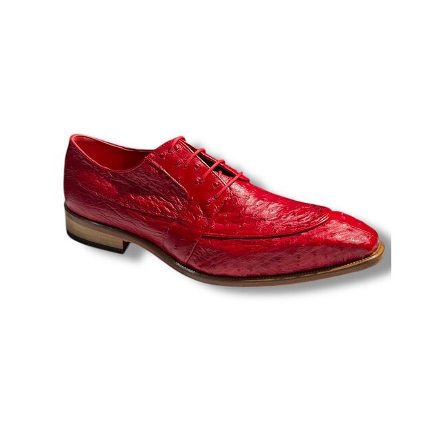 Fennix 'Charles" Men's Shoes Genuine Exotic Ostrich