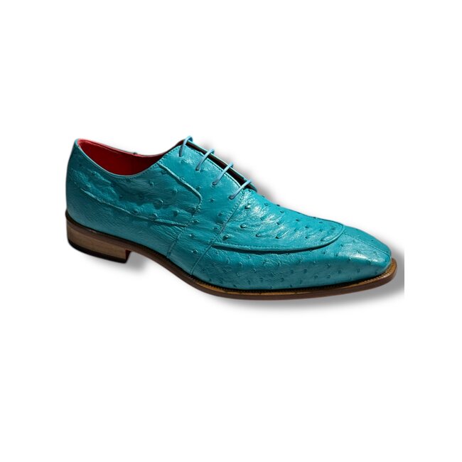 Fennix 'Charles" Men's Shoes Genuine Exotic Ostrich