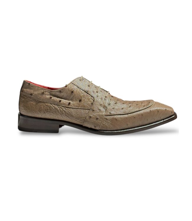 Fennix Fennix 'Charles" Men's Shoes Genuine Exotic Ostrich Leather