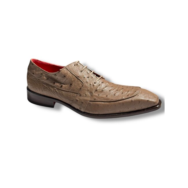 Fennix 'Charles" Men's Shoes Genuine Exotic Ostrich Leather
