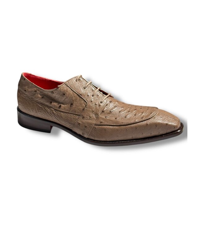 Fennix Fennix 'Charles" Men's Shoes Genuine Exotic Ostrich Leather