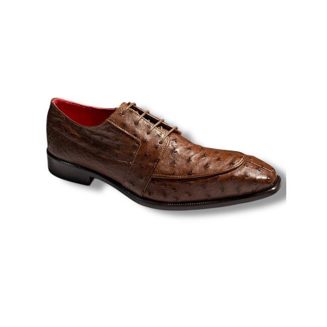 Fennix 'Charles" Men's Shoes Genuine Exotic Ostrich Leather