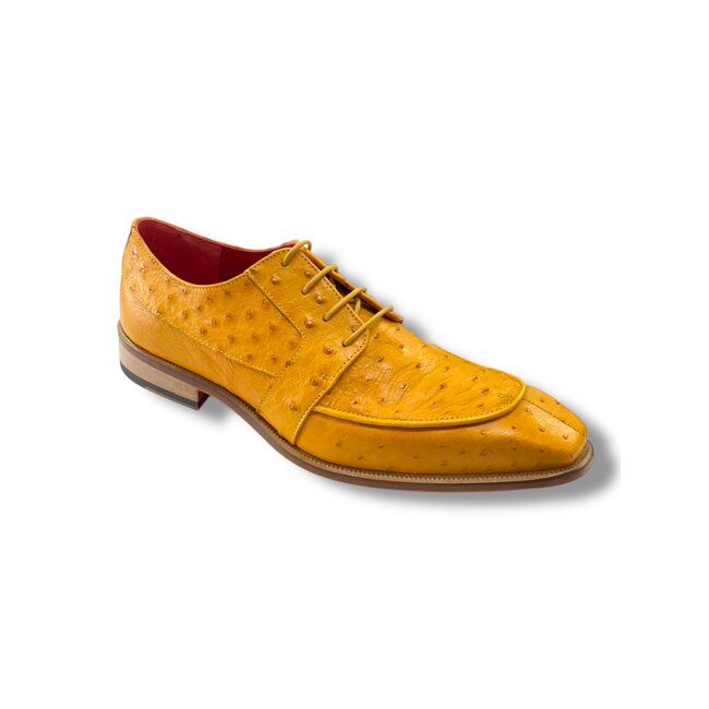 Fennix 'Charles" Men's Shoes Genuine Exotic Ostrich Leather