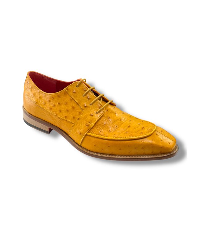 Fennix Fennix 'Charles" Men's Shoes Genuine Exotic Ostrich Leather