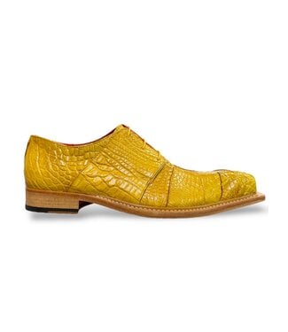 Fennix Fennix Kingston Genuine Alligator Shoes Yellow