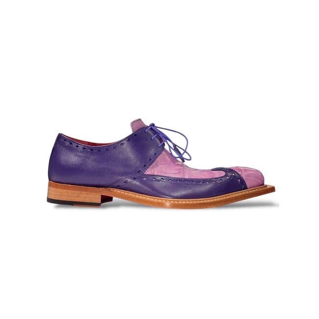 Fennix Harry Genuine Alligator/Leather Shoes Purple/Lavender