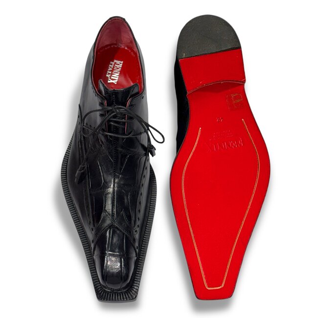 Fennix Fennix Harry Genuine Alligator/Leather Shoes