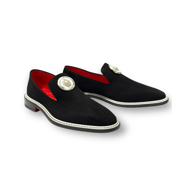 Emilio Franco Emilio Franco 'EF102' Men's Shoes Exotic Italian Calf Suede Leather