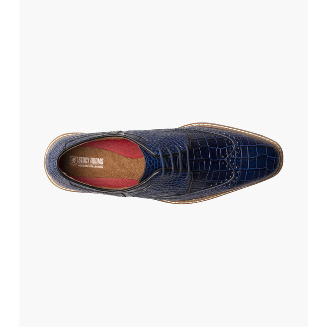 Stacy Adams Alario Croco print leather uppe