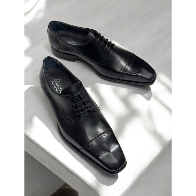 Duca " Lombardi" Men's Shoes  Calf-Skin Leather Oxfords