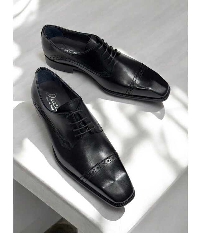 Duca " Lombardi" Men's Shoes  Calf-Skin Leather Oxfords