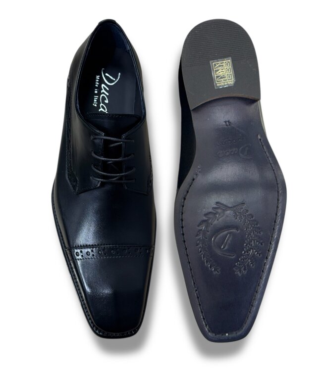 Duca " Lombardi" Men's Shoes  Calf-Skin Leather Oxfords