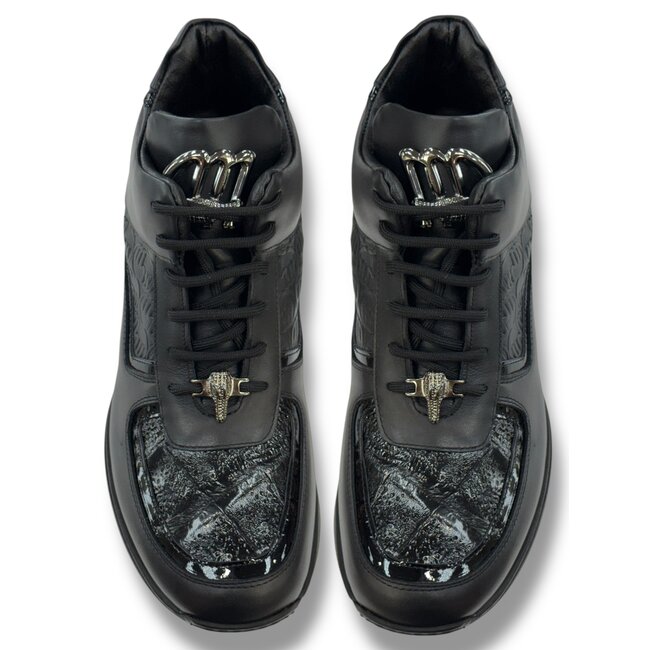 Mauri Quick M797 Men's Shoes Exotic Crocodile / Patent Leather