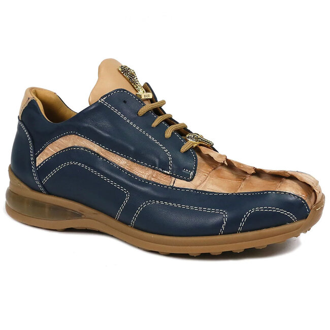Mauri Mauri Flex 'M799' Nappa/Hornback Blue/Champagne