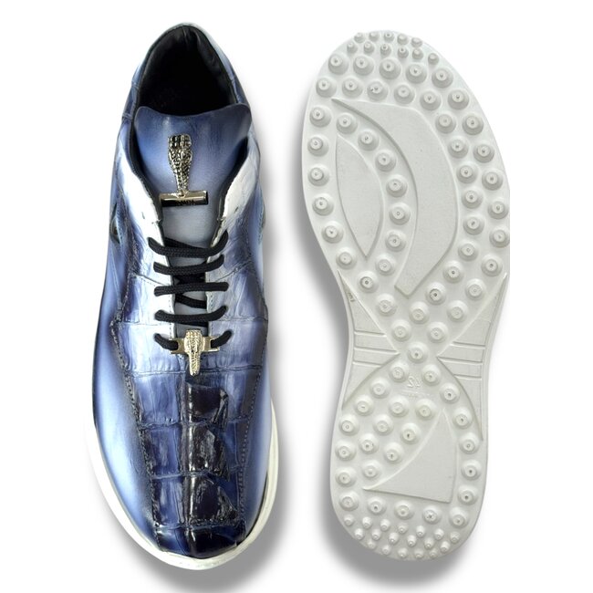 Mauri Men's Hornback Sneakers Light/Blue Flex 'M799'