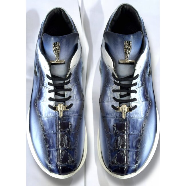 Mauri Men's Hornback Sneakers Light/Blue Flex 'M799'