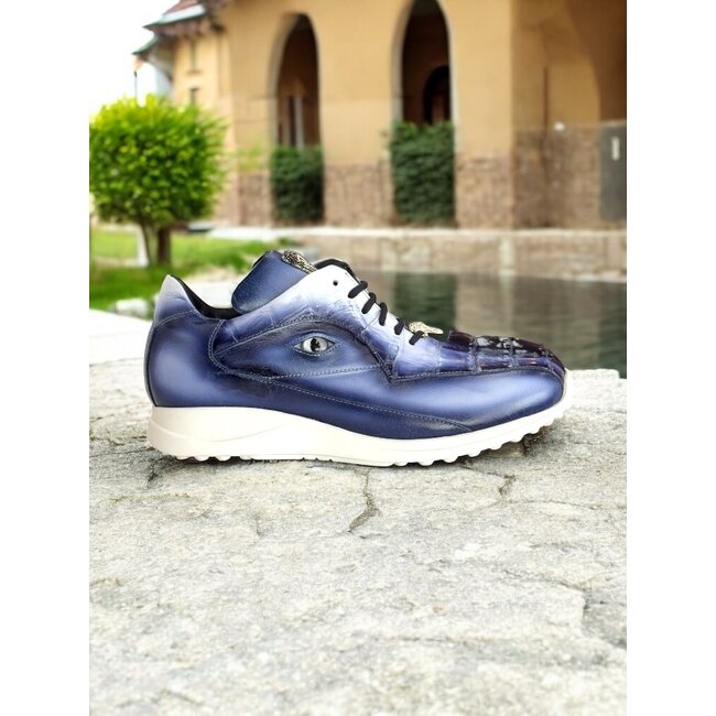 Mauri Mauri Men's Hornback Sneakers Light/Blue Flex 'M799'
