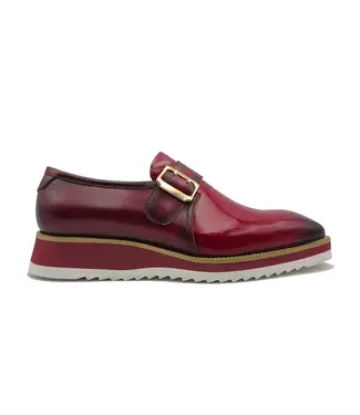 Carrucci Patent Leather slip on Monkstrap "KS515-38P"