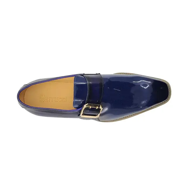 Carrucci Patent Leather slip on Monkstrap KS515-38P