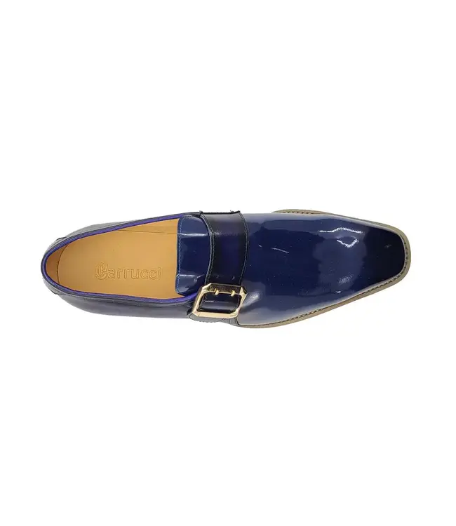 Carrucci Patent Leather slip on Monkstrap KS515-38P