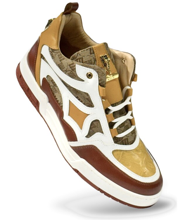 Mauri Mauri Abstract 8435 Exotic Crocodile Nappa Leather