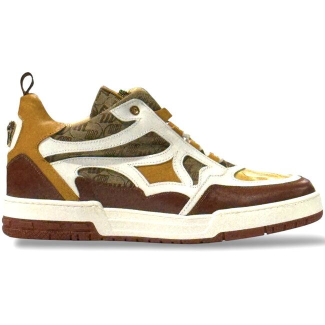 Mauri Abstract 8435 Exotic Crocodile Nappa Leather