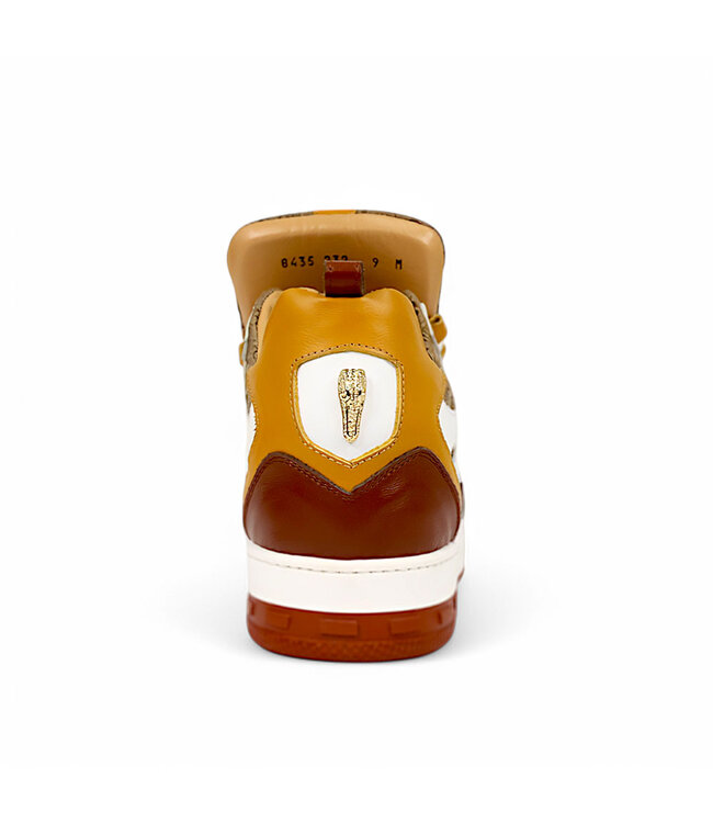 Mauri Mauri Abstract 8435 Exotic Crocodile Nappa Leather