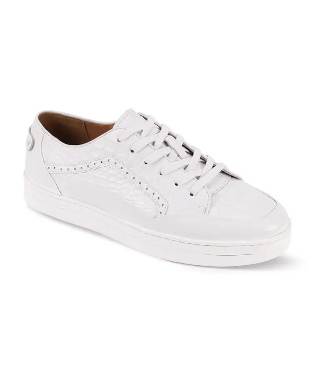 Giovanni Timo Giovanni Croc Print Sneakers