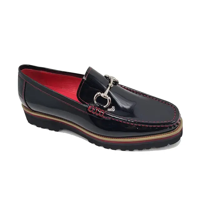 Horse Bit Loafer in Lug Sole