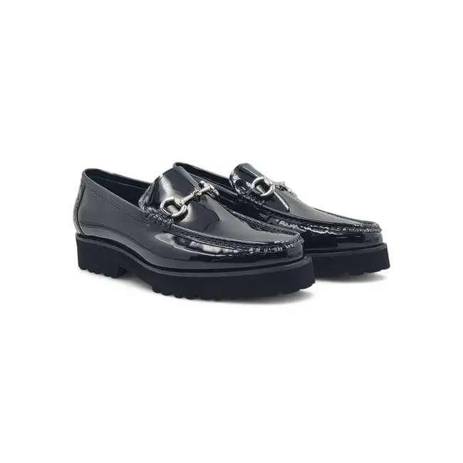 Carrucci Horse Bit Loafer in Lug Sole