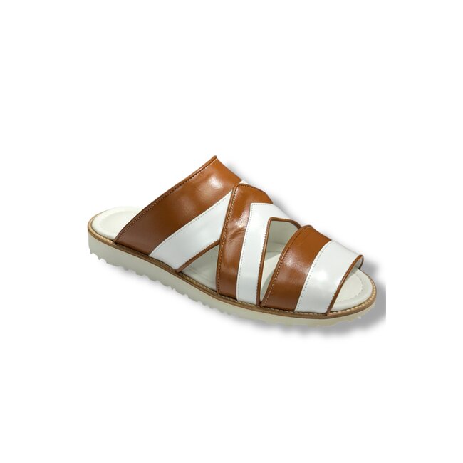 Duca Made in Italy Exotic Calfskin Slippers