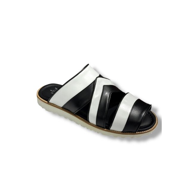 Duca Made in Italy Exotic Calfskin Slippers