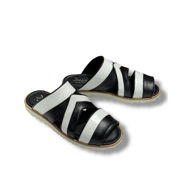 Duca Made in Italy Exotic Calfskin Slippers