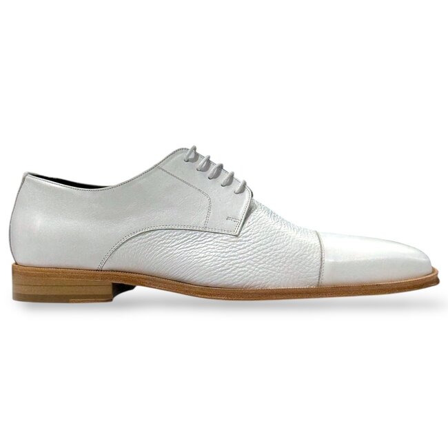 Belvedere White Calf  Deer Skin "Studio"