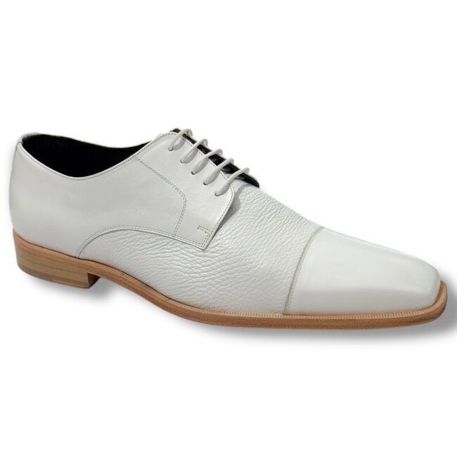 Belvedere Belvedere White Calf  Deer Skin "Studio"